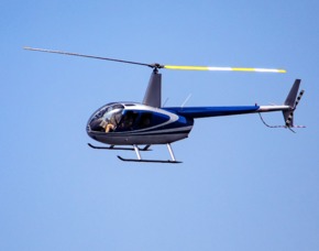 Hubschrauber fliegen Mainz