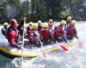 Aktivurlaub im Wasser Mayrhofen