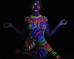 Bodypainting Fotoshooting Farchant