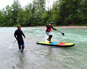 Aktivurlaub im Wasser Garmisch Partenkirchen