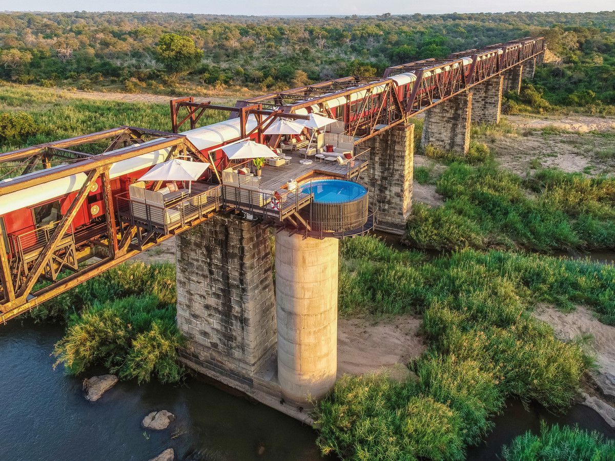 Kruger Shalati – The Train On The Bridge